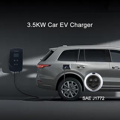 Китай 3.5KW заряжатель автомобиля EV с заряжателем OCPP 1,6 SAE J1772 типа 2 EV продается