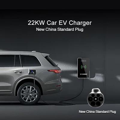 Chine Stations de charge rapides d'IP54 IK10 EV GB/T 22KW chargeur de voiture de 3 phases à vendre