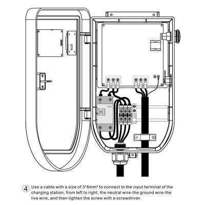 China Ladestation CER Handels-EV Ladegerät Iecs 61851-1 22KW EV zu verkaufen