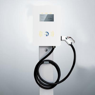 China Human Machine Interaction AC EV Charging Station No Noise IP54 Dust Proof Grade for sale