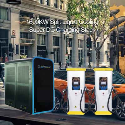 中国 380V スプリット IP54 EV 急速充電器 DC メーター測定 ワイヤ長 5m EV 液体冷却 販売のため