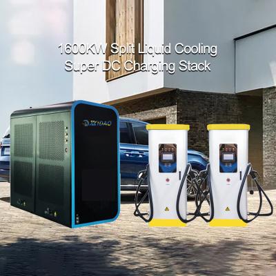 China Estación de carga comercial de Ev de 1600KW DC de la PODER rápida estupenda enfriada por líquido partida del cargador 600A en venta