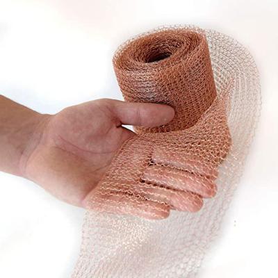 China Metal Knitted Copper Mesh for Rat Pest Rodent Control Mesh or Bird Control Mesh for sale