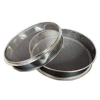 China Durable Ultra Fine 1 5 20 25 Micron Stainless Steel Wire Mesh Test Sieve for sale