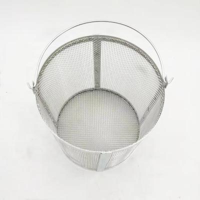 China Corrosion Resistance Stainless Steel Beer Filter Tube Large 300 Micron Brewing Beer Filter Basket for sale