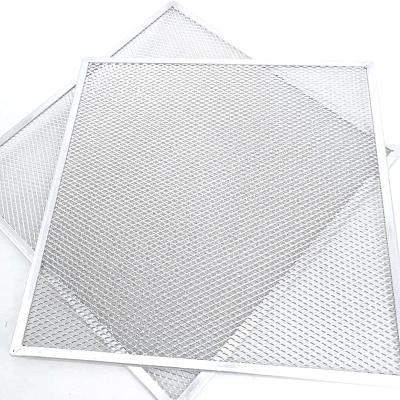 China Food grade aluminum pizza screen custom size pizza screen square pizza pan for sale