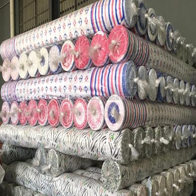 China Factory simple polyester textile china micro twill fabric for making bedsheets for sale