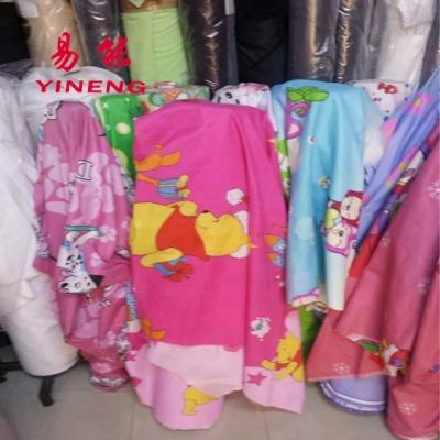 China Cheap Wholesale Design Customized Floral Printed 100%Polyester Material New China Shrink-Resistant Brushed Printed Bed Sheet Fabric for sale