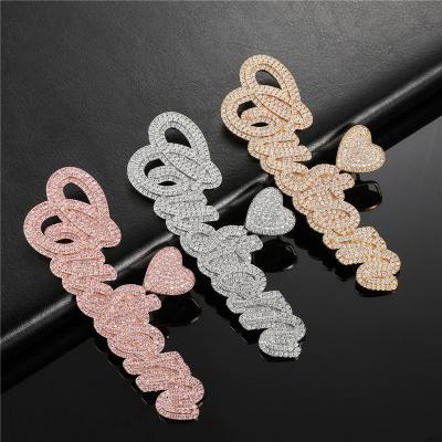 China Newcomers FASHION Hip Hop DIY Spliced ​​English Letter Necklace Pendant for sale