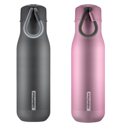 China tharmos vacuum flask outdoor running 304 stainless steel custom business hot and cold rise cool water bottle customized for sale