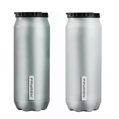 China 2021 FAYREN Sale 304 Stainless Steel Milk Viable Outdoor Sports Water Bottle Thermal Hot Cup Vacuum Drinking Flask Customized Logo for sale