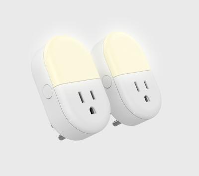 China Smart WIFI APP Control Smart Socket Sensor Light Outlet Smart Wifi Wireless Socket for sale