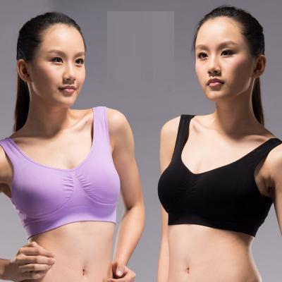 China QUICK DRY women breasted big l plus size seamless bra and panties XL ladies black white plump bra size bra girls for sale