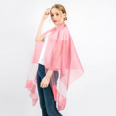 China Fashion Pure Silk Solid Color 2022 Lady Scarves Wraps Silk Like Pashmina Hijabs Tassels Winter Hijabs Tessale Women Scarf Long for sale