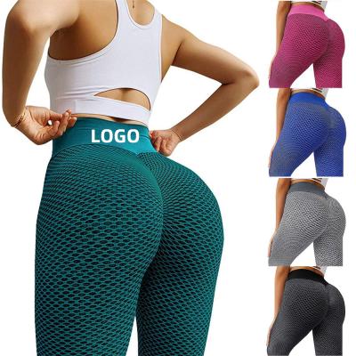 China Women's High Tik Tok Tiktok Breathable Sexy Wholesale Yoga Pants Bodybuilding Butt Lift Waist Hip Sports Tights Fitness Pants Leggings for sale