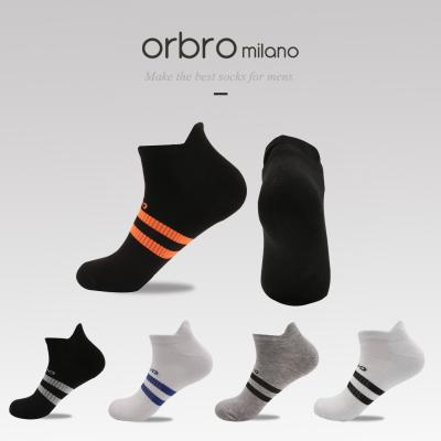 China Wholesale100% cotton knitted letter antibacterial orbro 2022 new brands socks custom made funny sports socks men for sale