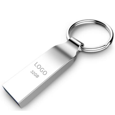 China Mini With Metal Customized USB Key Chain Flash Drive Keychains 8GB 16GB 32GB 64GB 128GB Pen Drive Flash Disk USB 3.0 for sale