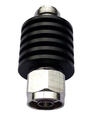 China 10W 20dB fixed RF coaxial attenuator with N-male to N-female connector CZAT for sale