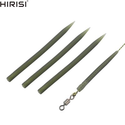 China Hirisi Carp Fishing Anti Tangle Sleeves Connect To Hook For Terminal Carp Fishing Tackle 25pcs/pack 40mm AH007 for sale