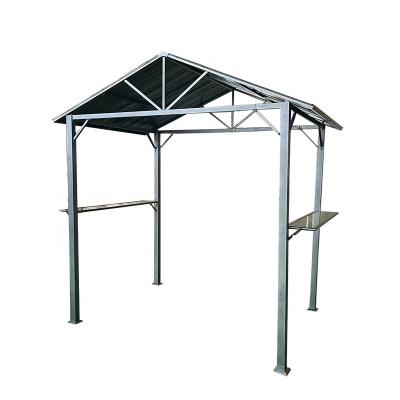 China L-1.5x2.5 3x4 4x4 Modern Outdoor Steel Canopy Garden Canopy Factory Direct Sale Factory Direct Pergola Waterproof Gazebo for sale