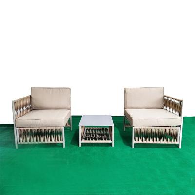 China Hot Sale Modern Cheap Price Outdoor Rattan Wicker Sofa With Cushion Garden Furniture Chair Set for sale