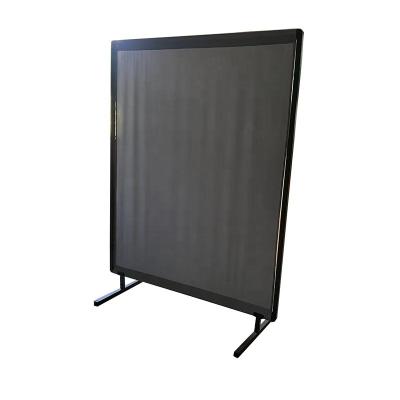 China Contemporary Portable Mobile Room Metal Divider Cheap Mobile Office Room Divider Screen for sale