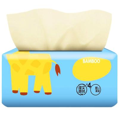 China Bamboo Soft Tissue Paper Pack Silk Bundle Tissue Custom Virgin Pulp Facial Tissue for sale