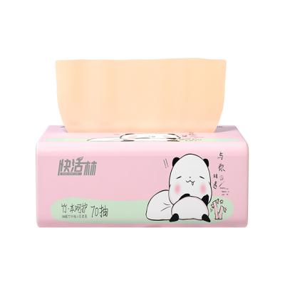 China White Hot Sale Soft Pack Custom Biodegradable Facial Tissue Paper Bulk Facial Tissue for sale