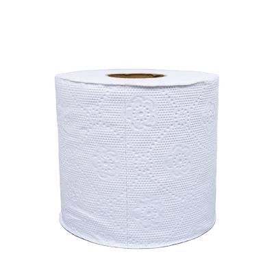 China Custom Printed Roll / Bag / Box Toilet Paper Roll Hotel Bathroom Tissue Roll for sale