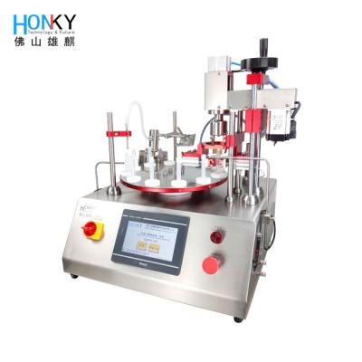 중국 Desktop AC 220V Vial Filling And Capping Machine Vial Filler 판매용