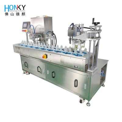 China Automatic 2400 BPH Cream Filling And Capping Machine With Ceramic Pump for sale