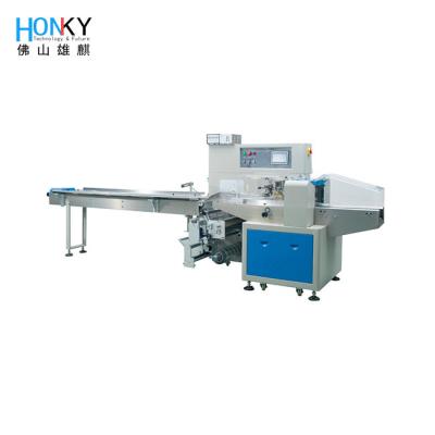 China Vollautomatische horizontale Verpackungsfluss-Satz-Verpackmaschine-Eiscreme Lolly Popsicle Packing Machine zu verkaufen