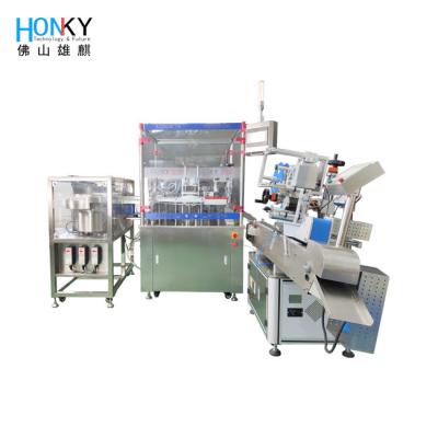 China Bio Reagent 50 BPM Automatic Filling Machine With Ceramic Piston Pump for sale