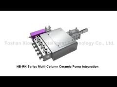 Air Driven SS316L Ceramic Pump System For Paste Vertical Packing Machine