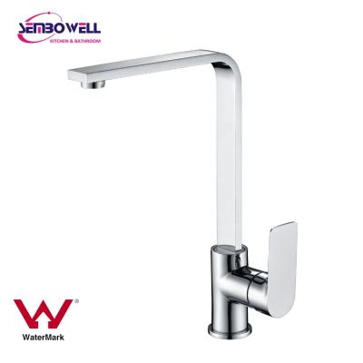 China Modern Filigree Chrome Kitchen Faucet Brass Kitchen Faucet With Pull Out Sprayer for sale