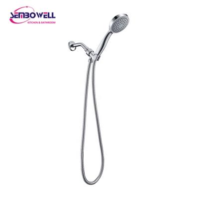 China Without Switch Watermark Hand Held Wall Shower Set With Bracket And Shower Hose for sale