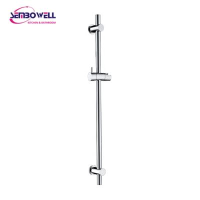 China Without Turnout Brass Round Shower Sliding Rail Shower Bar For Hand Shower Set for sale