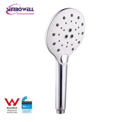 China New Design Bathroom ABS Plastic Rain 3-Function Free Hand Shower Head for sale