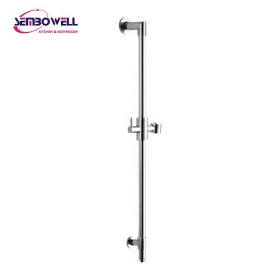 China Without Diverter Bathroom Chrome Shower Bar Brass Rectangular Use For Shower for sale