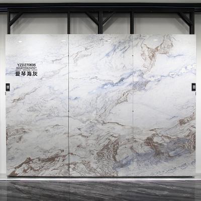 China Lightweight Rock Slab Background Tile 1200*2700glazed Ceramic Tile For Wall for sale