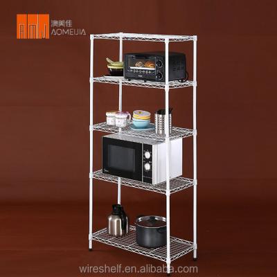 China Homeware Sustainable Light Duty Storage NSF Eco - Friendly Sturdy Steel Wire Shelving For Kitchen for sale