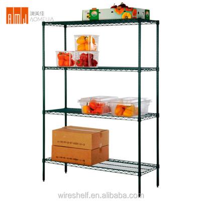 China Wire Double Sided Epoxy Coating Shelves Wire Refeigeratfor Freezer Chest Cool Room Cold Storage Use for sale