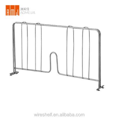 China Sturdy Stabilizer Metal Wire Cabinet Buries Separator Shelf Divider for Storage and Organization 457 and 610 for sale