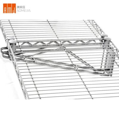 China Heavy Duty Custom Wire Stocked High Quality Parts Wall Mounted Shelving Rack for sale