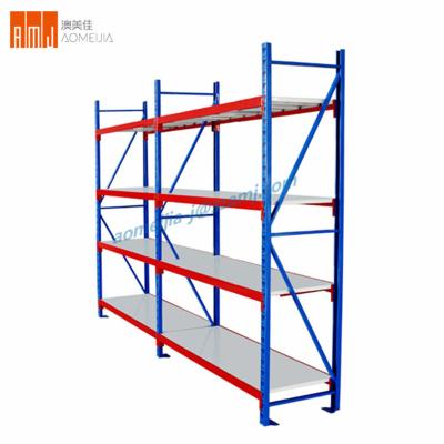 China Suitable Outdoor Factory Direct Sale Warehouse Span Shelving For Long Heavy Duty Pallet Style for sale