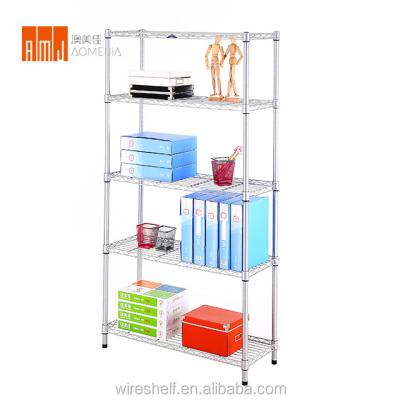 China 5 Tier Stand Rack Stands Living Room Garage Spares Storage Shelves for sale