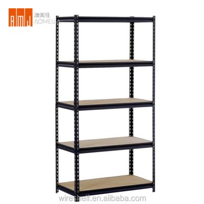 China Durable Heavy Duty Steel Metal Vein Storage 5 Tier Adjustable Muscle Rack Buries Unit For Equipment And Outdoor Garage for sale