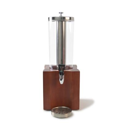 China Stylish High Quality Wooden Juice Milk Drink Dispenser For Hotel Restaurant Home for sale