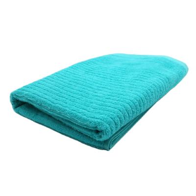 China Custom Wholesale Microfiber 440gsm Bathroom Hotel Bath Towel Hypoallergenic for sale