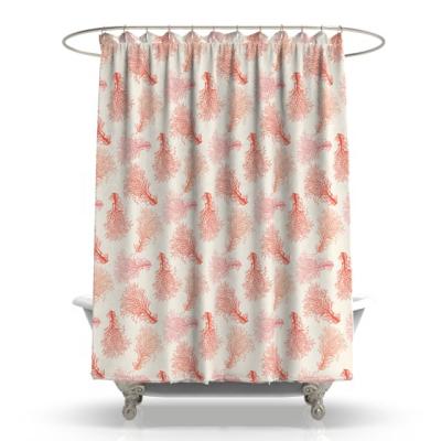 China Sustainable Hot Designs African American Shower Curtains Shower Curtain Raffles Shower Curtain Print for sale